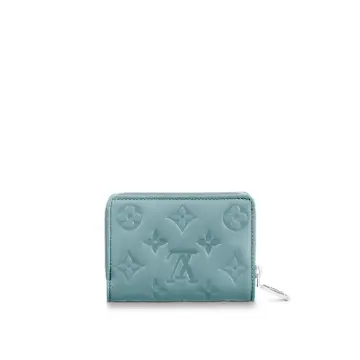 LOUIS VUITTON Pink EPI Woc Portefeuille Twist Silver Chain Wallet