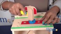 Woww สุดคุ้ม [ของแท้ USA] Melissa &amp; Doug รุ่น 9386 Mini Tool Bench ชุดอุปกรณ์ช่าง เล่นสวมบทบาทเป็นช่าง อย่างดี ทนทาน ปลอดภัย ราคาโปร คีม หนีบ คีม หนีบ ลวด คีม หนีบ ห่วง พระ คีม หนีบ สาย ไฟ