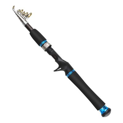 Fishing Rods Telescopic Fishing Pole Durable Lightweight Sensitive 2.1M Carbon Fiber Ultralight Travel Trout Fishing