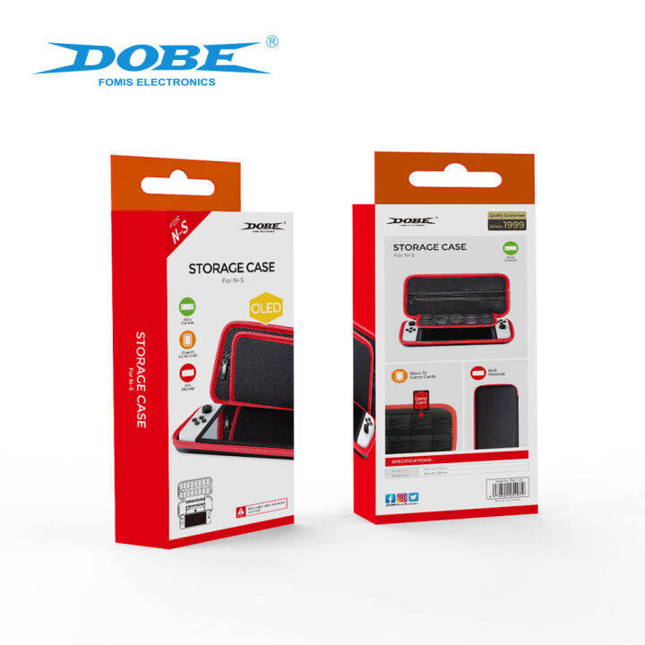 NS OLED DOBE Hard Pouch Storage Pouch (Nintendo Switch OLED Model) Eva Pouch Lazada