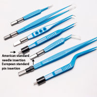 Fine Ablation Electrode Fine Coagulation แหนบสามารถฆ่าเชื้อ Bipolar Electric Coagulation Forceps ที่อุณหภูมิสูงและ Hig