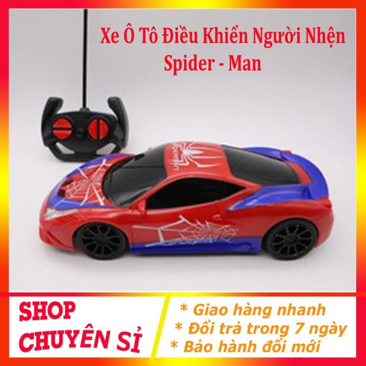 Xe ô tô điều khiển người nhện Spider Man đồ chơi cho bé chắc chắn sẽ khiến bé thích thú. Hình ảnh liên quan chứa đựng những pha trình diễn táo bạo của xe ô tô đồ chơi này, khiến bạn muốn xem thêm rất nhiều về sản phẩm này.