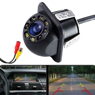 ♚☫✻ Car Rear View Camera 4 LED Night Vision Reversing Automatic Parking Monitor CCD Waterproof Universal HD Night Vision Video
