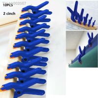 ✢▬ 10 PCS Woodworking Spring Clamps 2 Inch DIY Tools Plastic Nylon Clip A Type Clamp Woodworking Holding Spring Clip