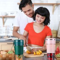 [Hot Sale] ใหม่ PortableElectric Juicer Blender USB ชาร์จถ้วยมัลติฟังก์ชั่คั้นน้ำผลไม้ Milkshake น้ำผลไม้เครื่องทำผลไม้ Machin T3B9