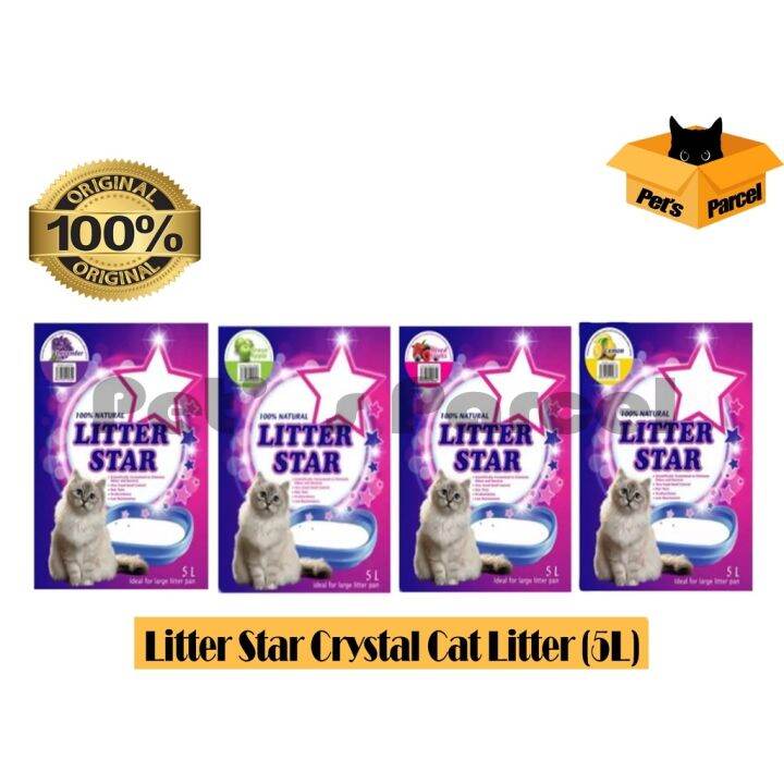 Litter Star Crystal Cat Litter (5L) Lazada