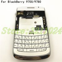 【☄New Arrival☄】 SRFG SHOP เคสฝาครอบด้านหลังสำหรับ Blackberry Bold 9780 9700ปุ่มกดโลโก้ปุ่มด้านข้าง