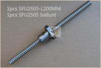 เส้นผ่านศูนย์กลาง25สกรูเอ็มเอ็มความยาว Sfu2505 200มม. บวก Rm2505 2505 Ballnut Cnc เครื่องแกะสลัก Diy 1ชิ้น