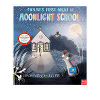 Original English mouse S first night at moonlight school childrens English Enlightenment picture story book stories aloud free audio