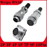 WEIPU Waterproof WS16 Series Aviation Connector Z ZM ZG ZQ ZP ZD Fixed Floating Socket TQ TP TD Male Plug 2 3 4 5 7 9 10 Pin