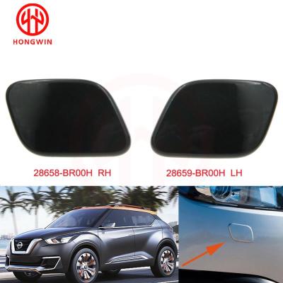 Front Bumper Headlight Washer Nozzle Cover Spray Cap 28658-BR00H RH / 28659-BR00H LH For Nissan Qashqai 2010 2011 2012 2013 2014