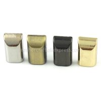 ❖☈ 10pcs Alloy Zipper Stopper Zipper Tail Clip Screwback Leather Craft Bag Garment Parts Hardware Accessories