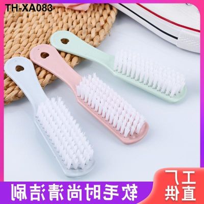 Plain coloured plastic brush artifact decontamination washing clean soft hair to wash shoes clothes T