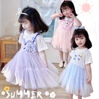 CUTE BABY?พร้อมส่ง?ชุดเดรสเจ้าหญิง ชุดเดรสสำหรับเด็กผู้หญิง ชุดเจ้าหญิง ชุดเเฟชั่นเด็กผู้หญิง (793)