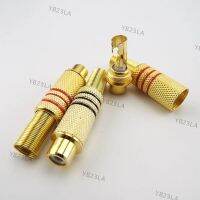 6pcs/lot RCA Female Connector Plug Solder Type Audio Video Jack Adapter Connectors Adapter for RCA Cable Video YB23TH