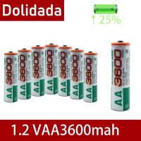 แชท-รองรับ Dolidada 100% AA 3600แบตเตอร์ชาร์จใหม่ได้ MAh แบตเตอรี่1.2 V Ni-MH AA เหมาะสำหรับนาฬิกาเมาส์คอมพิวเตอร์