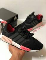 รองเท้าผ้าใบอดิดาส รองเท้าแฟชั่นAdidas NMD R1 Black-Pink TM ใส่ได้ทั้งผู้หญิงและผู้ชาย พร้อมกล่องแบรนด์