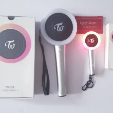 TWICE OFFICIAL LIGHTSTICK CANDYBONG Z KEYRING