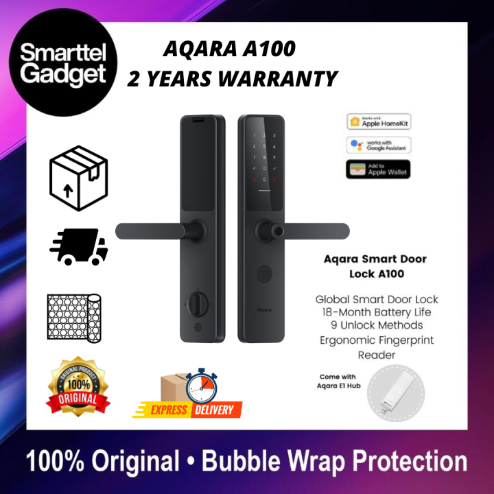 Aqara A100 Smart Door Lock Zigbee 3.0 Fingerprint Bluetooth Password ...