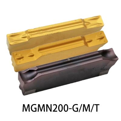 เม็ดมีดเซาะร่องเดิม MGMN200 02 04 R L MGMN200-G MGMN200-M MGMN200-T NC3030 PC9300 PC215K เม็ดมีดคาร์ไบด์ MGMN 200 Lather