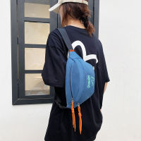 2023 New Fashion Chest Bag Student Sports Waist Bag Street Couple Casual Large Capacity One Shoulder Crossbody Bag 3W54