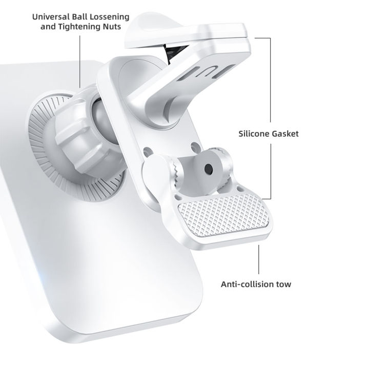 magnetic-car-air-vent-ที่วางศัพท์-mount-15w-fast-wireless-charger-เข้ากันได้กับ-magsafe-case-สำหรับ-12-13-pro-mini-max