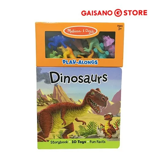 Melissa & Doug Play-Alongs - Dinosaurs | Lazada PH