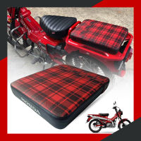 เบาะหลังลายสก๊อต สีแดง ขนาดใหญ่ สำหรับฮอนด้า CT125 PASSENGER SEAT PAD FOR HONDA CT125 HUNTER TRAIL ปี 2020-2023