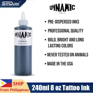 DYNAMIC Permanent black tattoo ink Professional Black Tattoo Ink