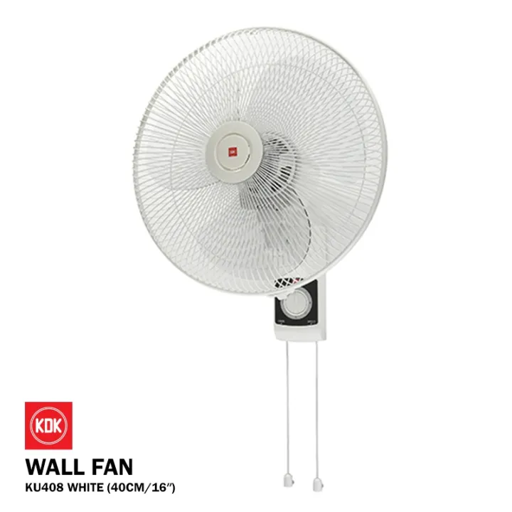 Kdk Ku Inch Cm Wall Fan White Lazada