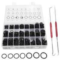 Nitrile Rubber O Ring Set with Hook Tools NBR Seal Rings Gasket Oring Oil-Resistant Sealing O-Ring Kit