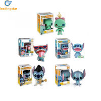 LEADINGSTAR Funko Pop Lilo Stitch รูปเครื่องประดับ10เซนติเมตรน่ารักการ์ตูนตุ๊กตาของขวัญของเล่นสำหรับแฟนๆเด็ก【cod】