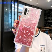 Bling Liquid Quicksand เคสโทรศัพท์สำหรับ Samsung Galaxy Note 8 9 10 10 + Plus Flamingo PC + TPU แววสำหรับซัมซุงโน้ต20เคสปกแบบพิเศษ