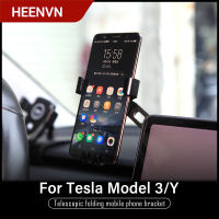 Heenvn Model Y  Mobile Phone cket For Tesla Model 3  Accessories Wireless Charging Magnetic Suction Charging Holder