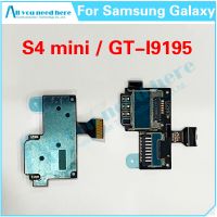 สําหรับ Samsung Galaxy S4 mini GT-I9195 i9195 S4mini SIM Card Tray Reader Flex Cable Memory Read SD Card Holder Connector Inner