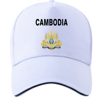 CAMBODIA hat diy free custom made name number khm country cap nation flag kh khmer Cambodian kingdom print photo baseball cap