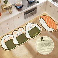 【YF】✈  Cartoon Bread Floor Anti Rug Room Bedroom Entrance Doormat Dormitory Tapis