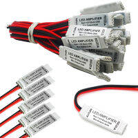 5ชิ้นเครื่องขยายสัญญาณขนาดเล็กสำหรับ5050 3528 DC 12V 12A เอสเอ็มดีอาร์จีบีแอลอีดีริ้วสายไฟ