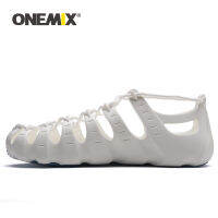 ONEMIX Men Wading Shoes Casual Roman shoes Multifunction Male Outdoor Beach shoes Breathable Sneakers Rubber Outsole Sandals