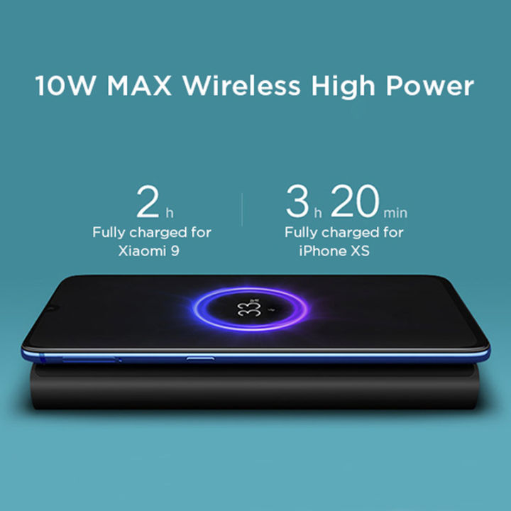 พาวเวอร์แบงค์-xiaomi-power-bank-10000mah-fast-quick-charger-portable-charger-external-battery-qc3-0-pd-10w-22-5w-fast-charge-wireless-charger-แบตสำรองชาร์จเร็ว-แบตสำรองชาร์จไร้สาย-ชาร์จเร็ว-แบตเตอรี่ส