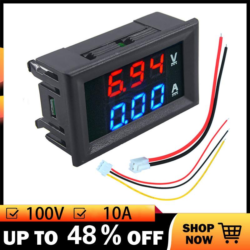 0.56 in Digital Voltmeter Ammeter DC Panel Amp Volt Voltage Current Meter Tes QW