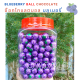 ช็อกโกแลตบอล บลูเบอรี่ Blueberry Ball Chocolate 1 กระปุก มี 240 ชิ้น ช็อกฟุตบอล