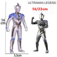 14/23ซม.ของเล่นเด็กULTRAMAN LEGEND Ultramanยางนุ่มตุ๊กตาโมเดลของเล่นเด็กวันเกิดของขวัญเด็ก