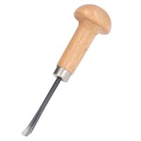 【YF】 Wood Carving Chisel Gouge Cutting Tool Beech Handle Steel Blade Woodworking