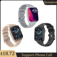 ~ Gowqino G89 Pro นาฬิกาข้อมือสมาร์ทวอทช์ เชื่อมต่อบลูทูธ วัดอัตราการเต้นหัวใจ ความดันโลหิต สําหรับ Android