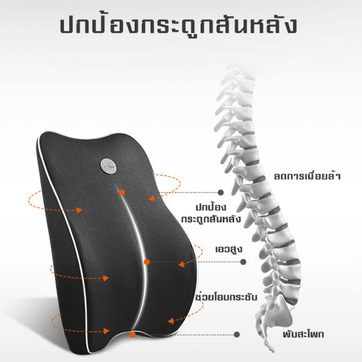 myt-เบาะรองหลัง-เบาะรองเอว-หมอนรองคอ-back-cushion-ช่วยพยุงให้หลังตรง-ช่วยบรรเทาอาการปวดเมื่อย-เบาะรองเพื่อสุขภาพ