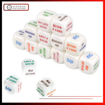 1 PCS Drunken Tower Dice Party Game Playing Drinking Wine Mora Dice Games Drink Decider Dice Wedding Party