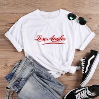 Onseme Hipster Los Angeles Letter T Funny Tshirt Cola T Shirts Basic