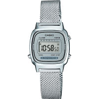 Casio Digital นาฬิกาข้อมือผู้หญิง สายตาข่าย รุ่น LA670WEM-7, LA670WEMB-1, LA670WEMY-9