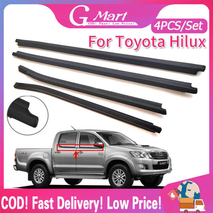 ⭐【LazTop Seller】【Toyota Hilux 20052015 Weatherstrip】For Toyota Hilux 4